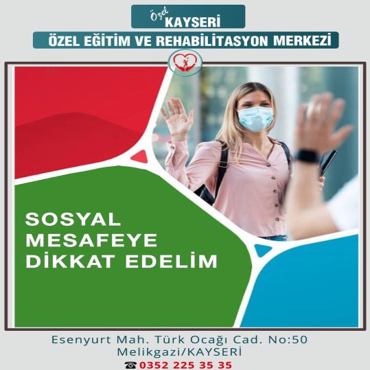 Sosyal Mesafeye Dikkat Edelim